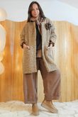 Norbury Corsage Relaxed Jacket Camel /19=